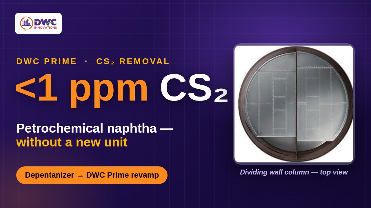 DWC Prime - CS2 Removal from Petrochemical Naphtha