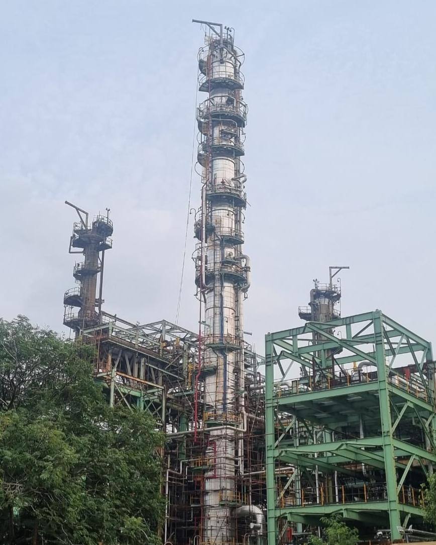 DWC Prime column at CPCL, Manali